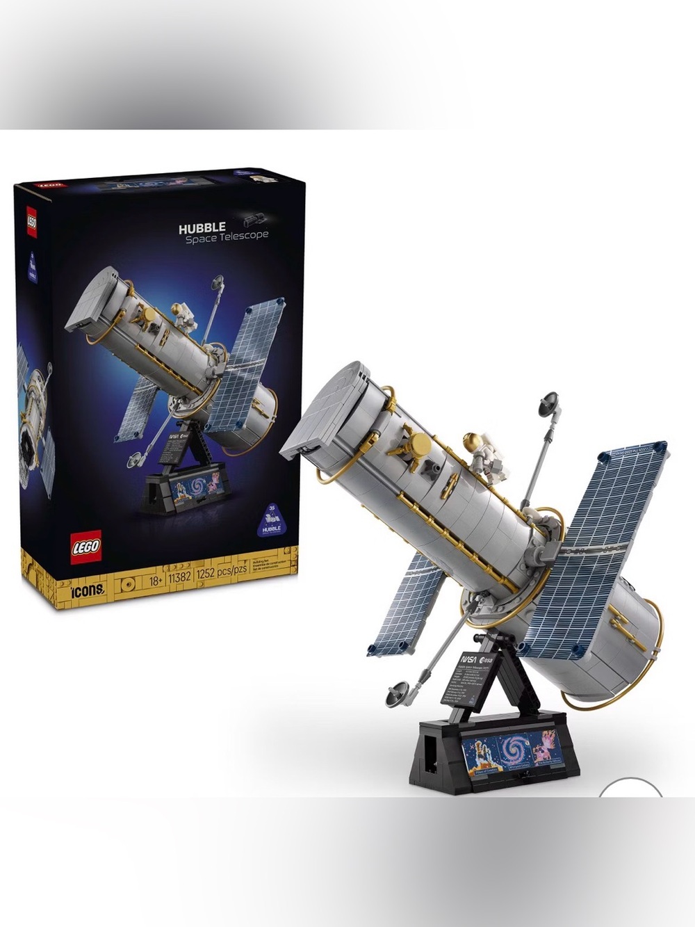 LEGO Icons Hubble Space Telescope 11382